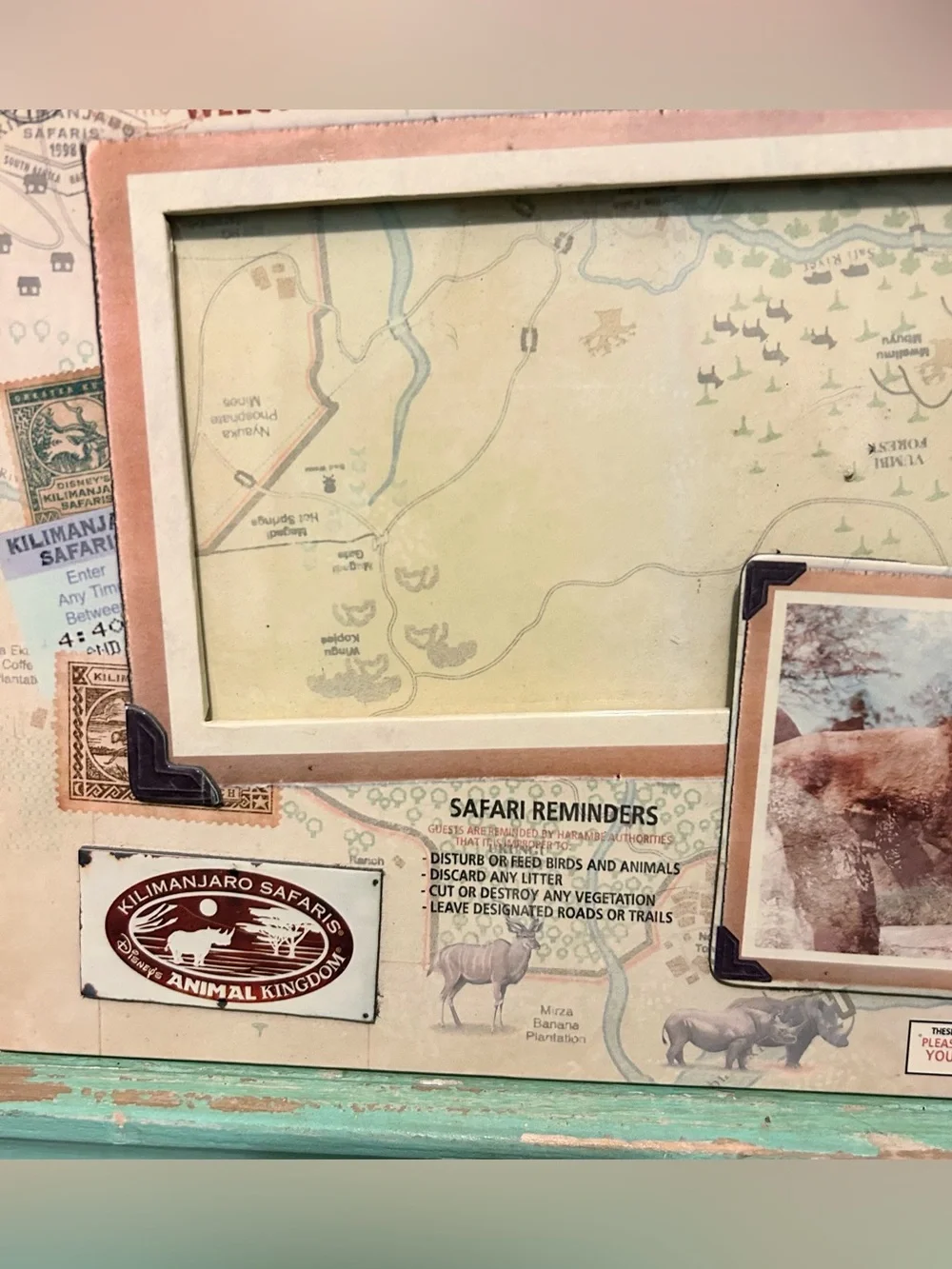 Walt Disney World Disney’s Animal Kingdom Kilimanjaro Safaris Harambe Frame